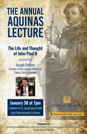 Aquinas Lecture Series Poster Image